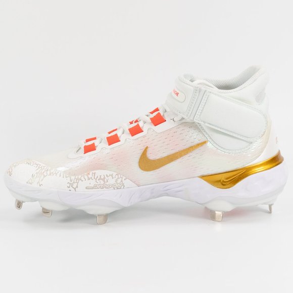 Nike Alpha Huarache Elite 4 Mid \'Playoff Pack\' FD2744-161 Metal Baseball Cleats main image 5